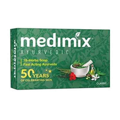 Medimix Ayurvedic 18~Hebal Soap Classic 75g (Pack Of 10)