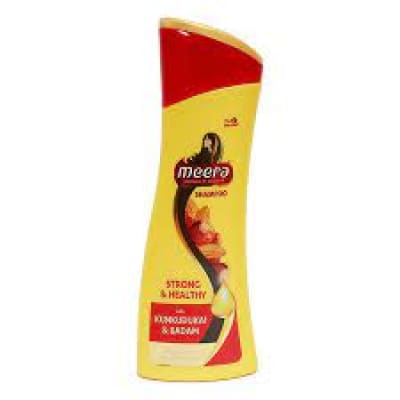 Meera Shampoo Strong & Healthy With Kunkudukai & Badam 180ml