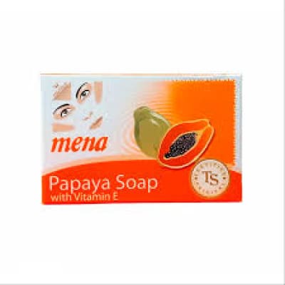 Mena Papaya Soap With Vitamin E
