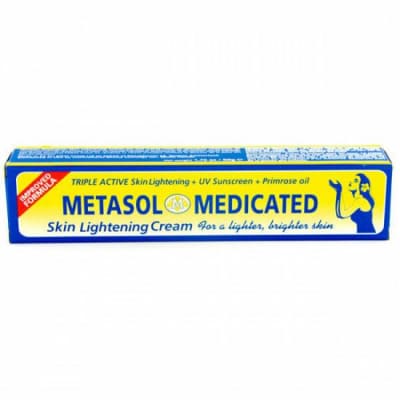 Metasol Medicated Skin Lightening Cream, 1.76oz saffronskins.com™ 