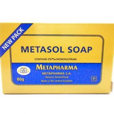 Metasol Metapharma soap 80gm saffronskins.com™ 