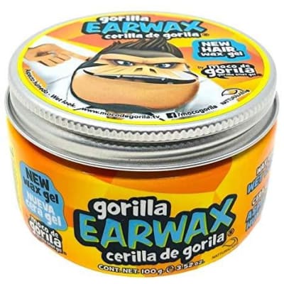 Moco de Gorila Wet Effect Gorilla Earwax Hair Styling 100gm saffronskins.com™ 