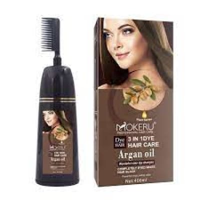 Mokeru 3 IN 1Dye Hair Care Argan Oil 400ml