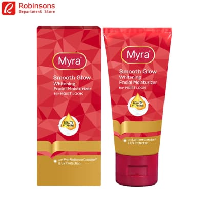 Myra Smooth Glow Whitening Facial Moisturizer 40ml saffronskins.com™ 