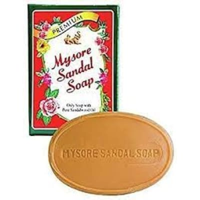 Mysore Sandal Soap 75gm saffronskins.com 