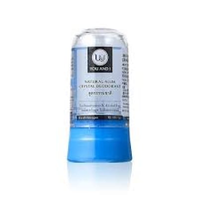 U & I Natural Alum Crystal Deodorant 80g