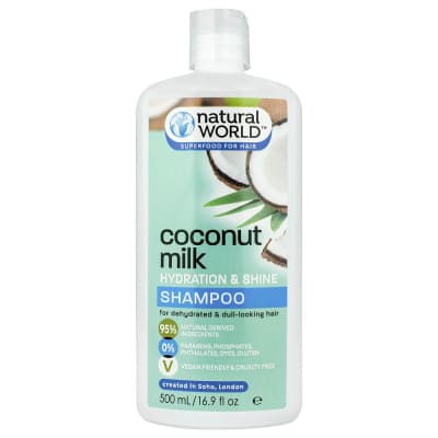 NATURAL WORLD coconut milk shampoo 500ml