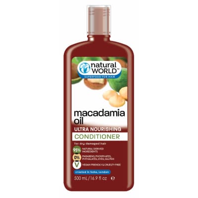 NATURAL WORLD macadamia oil 500ML