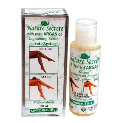 Nature Secrete Argan Oil Lightening Serum Anti-Ageing 100ml saffronskins.com™ 