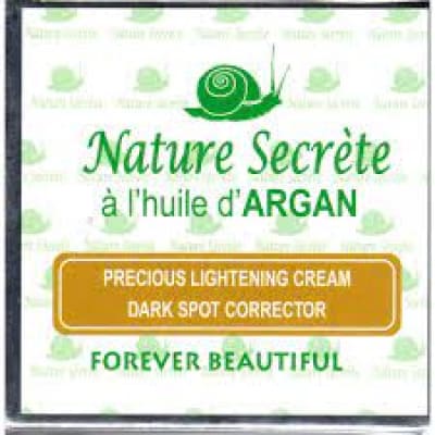 Nature Secrete Argan Precious Lightening Cream Dark Spot 