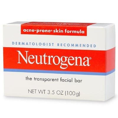 Neutrogena Acne-Prone Skin Facial Cleansing bar Soap 100gm saffronskins 