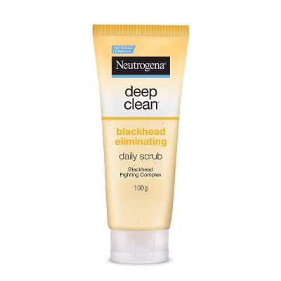 Neutrogena Deep Clean Blackhead Eliminating Daily Scrub 100gm saffronskins 