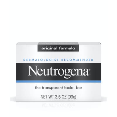 Neutrogena Dermatologist-Recommended Original Face Soap Bar 100gm saffronskins 