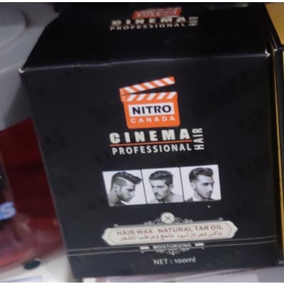 Nitro Canada Cinema Professional Hair Wax Natural Tar Oil 