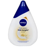 Nivea Face Wash, Milk Delights Fine Gramflour(Oily Skin), 50ml saffronskins 