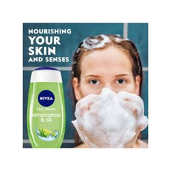 Nivea Shower Care Lemongrass & Oil 250ml saffronskins.com™ 