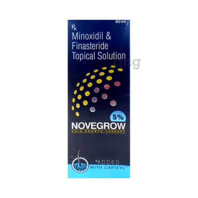 NOVEGROW 5% Topical Solution 60ml