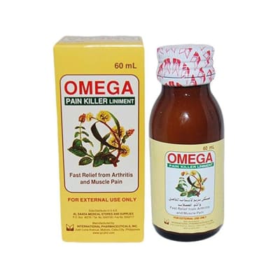 Omega Pain Killer Liniment Oil (60 Ml) saffronskins.com 