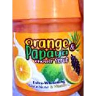 Orange & Papaya Shower Scrub 700g
