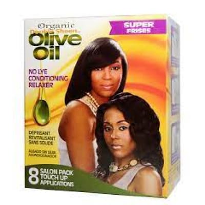 Organic Double Sheen Olive Oil Saloon Pack,Touch Up 