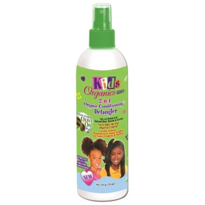 Organic Kids 2 In 1 Conditioning Detangler 355ml saffronskins.com 