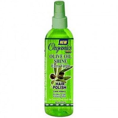 Organics Olive Oil Shine Extra Virgin Hair Polish saffronskins.com™ 