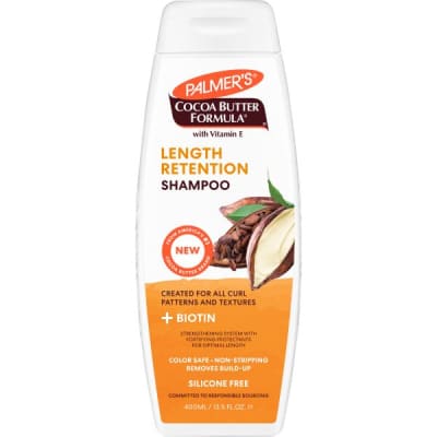 Palmer's, Cocoa Butter Formula Biotin Length Retention Shampoo 400ml saffronskins.com™ 