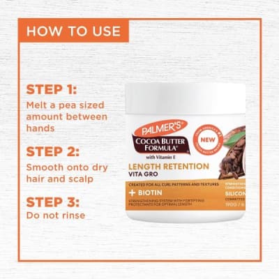 Palmer's Cocoa Butter Length Retention Vita Gro saffronskins.com™ 