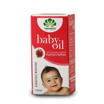 Pankajakasturi Baby Oil With Kashmiri Saffron 100ml