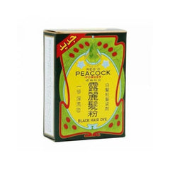 Peacock Powder Black Hair Dye 6gm saffronskins.com 
