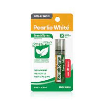 Pearlie White Breath Spray Spear Mint 8.5ml