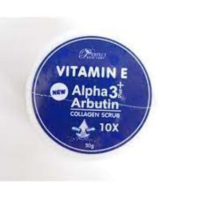 Perfect Skin Lady Vitamin E Alpha 3 Arbutin Collagen Scrub 