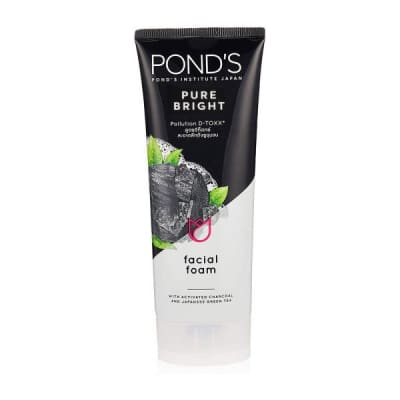 Pond's Pure Bright Facial Foam 100gm saffronskins.com 