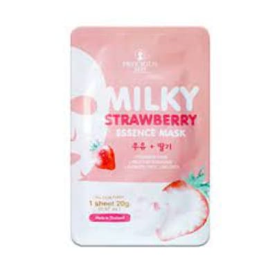 Precious Skin Milky Strawberry Essence Mask