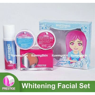 Prestige Whitening Facial Set saffronskins.com 