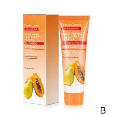 Pretty Cowry Nourishing Face And Boy Papaya Exfoliating 