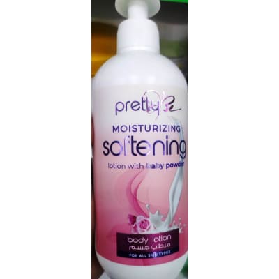Pretty Be Moisturizing Softening Lotion With Baby Powder