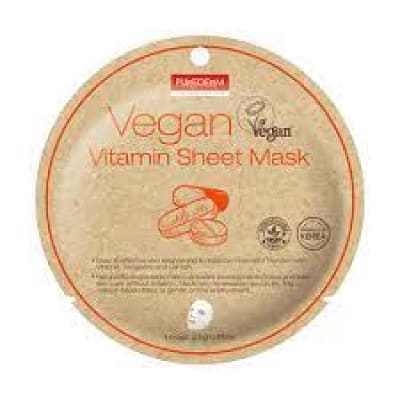 Purederm Vegan Vitamin Sheet Mask 23g