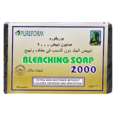Pureform Bleaching Soap 2000 Extra Skin Whitener Without 