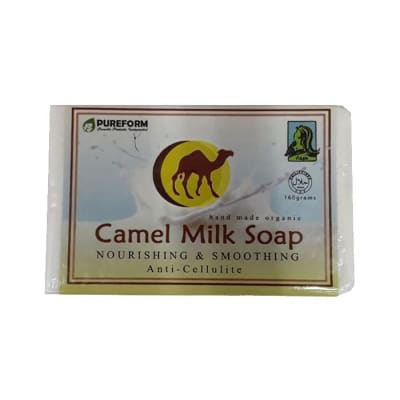 Pureform Camel Milk Nourishing & Smoothing Soap saffronskins.com 
