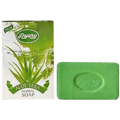 Pyary Aloe Vera Herbal Soap saffronskins.com™ 