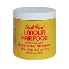 Red Fox Lanoun Hair Food 227gm saffronskins.com™ 