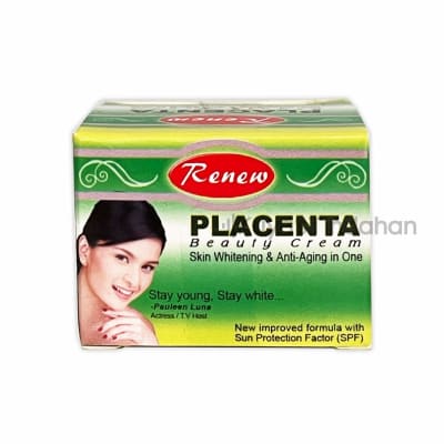 Renew Placenta Beauty Cream Stay Young saffronskins.com 