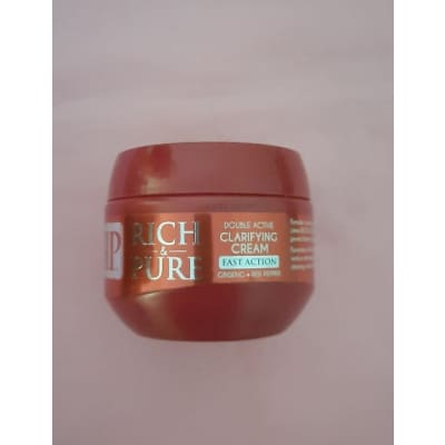 Rich & Pure Double Active Clarifying Cream Fast Action