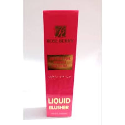 Rose Berry Soft Baby Pink Radiance For Cheeks Liquid Blusher