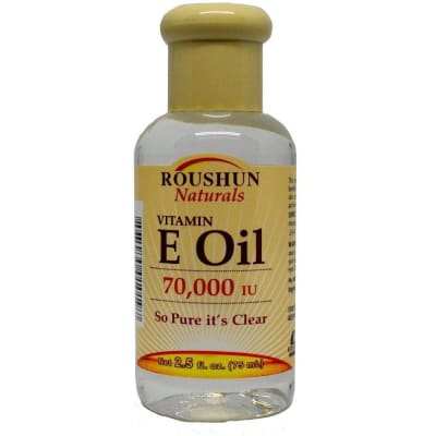 Roushun Vitamin E Skin Oil 75ml saffronskins 