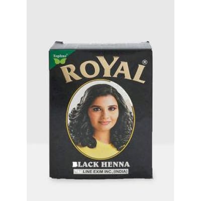 Royal Black Henna 60gm saffronskins.com 