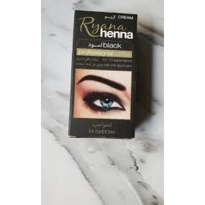 Ryana Henna Black Cream For Eyebrows