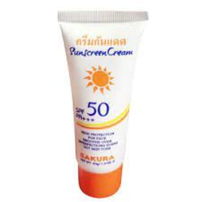 Sakura Sunscreen Cream