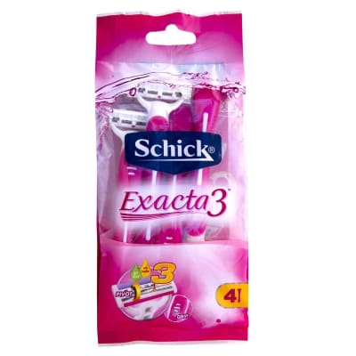 SCHICK EXACTA 3 saffronskins 